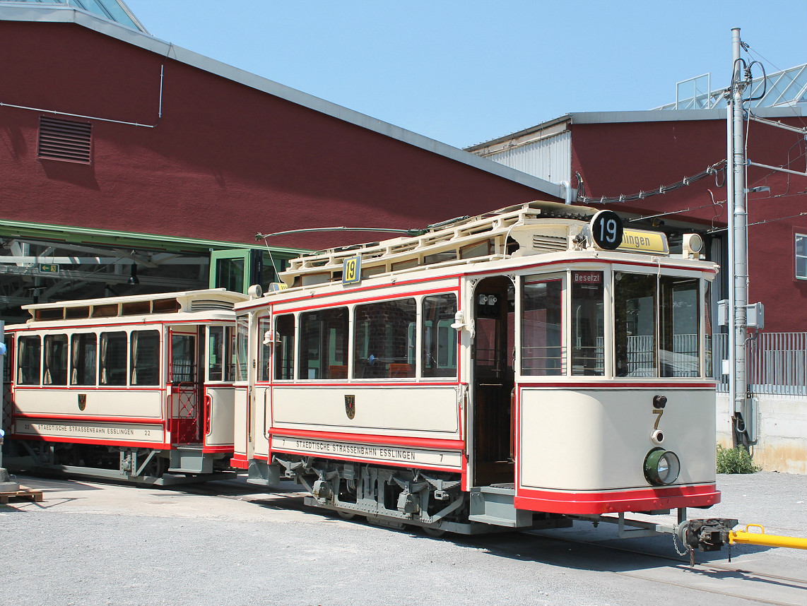 Stuttgart, Esslingen 2-axle motor car № 7