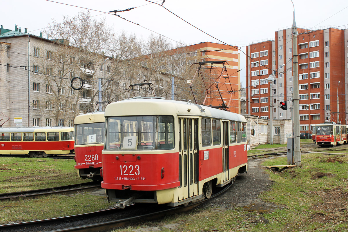 Ижевск, Tatra T3K № 1223