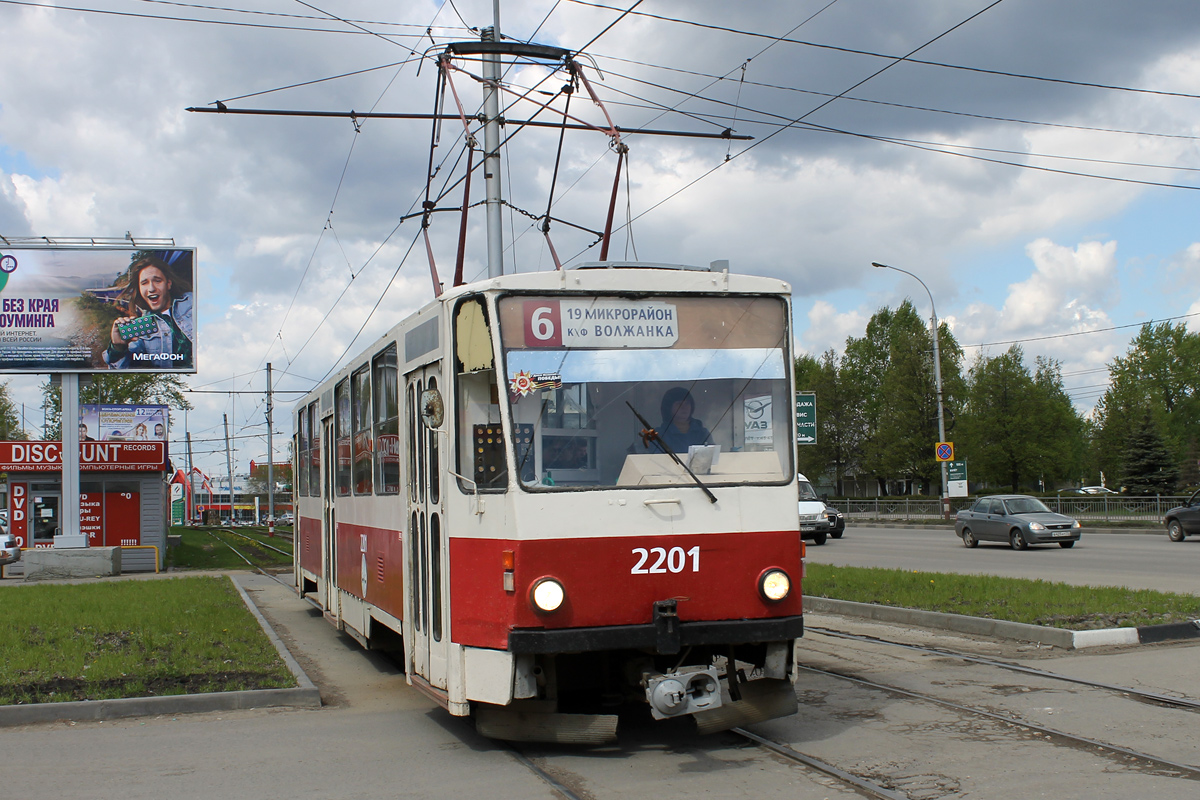 Ульяновськ, Tatra T6B5SU № 2201