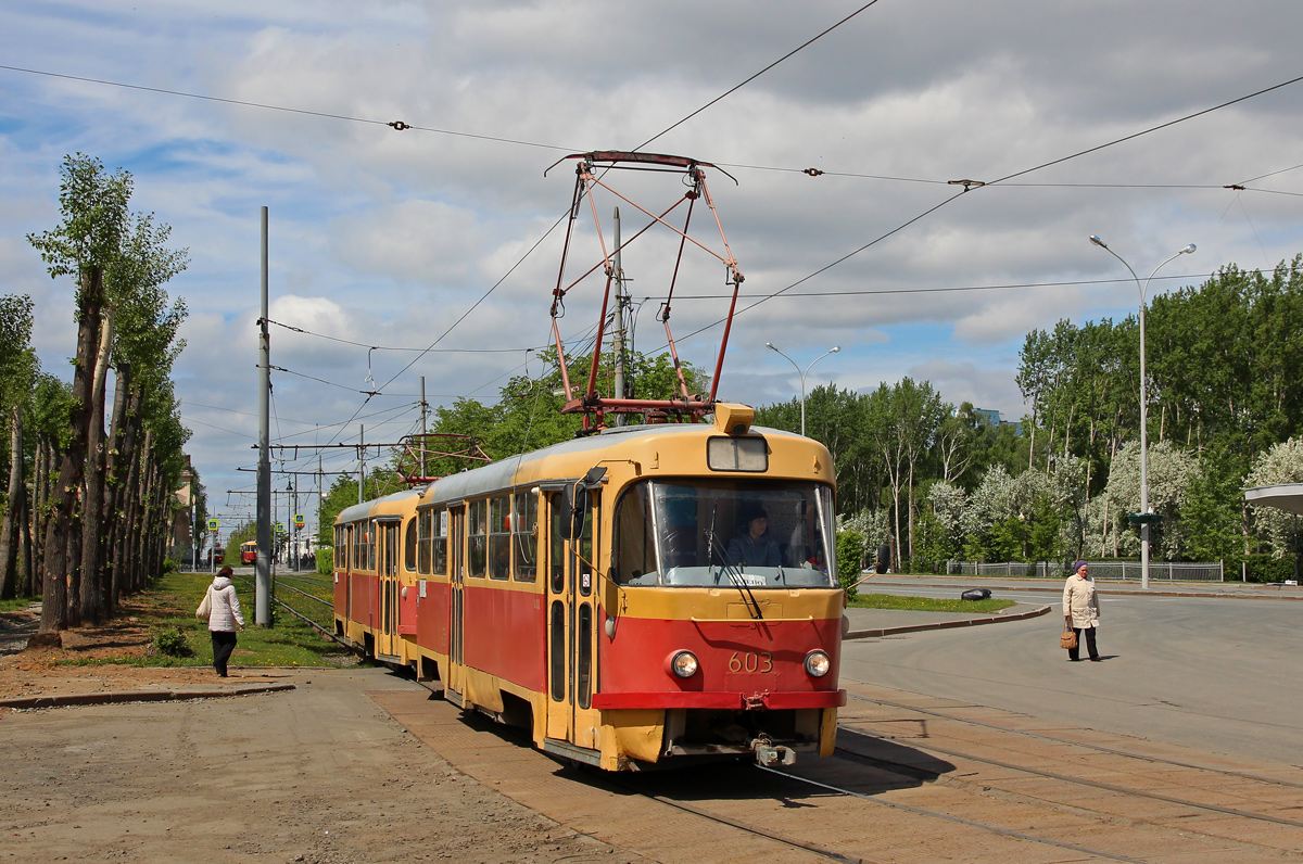 Jekatěrinburg, Tatra T3SU č. 603