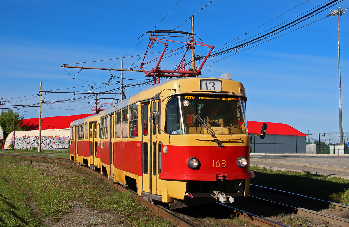 Yekaterinburg, Tatra T3SU № 163
