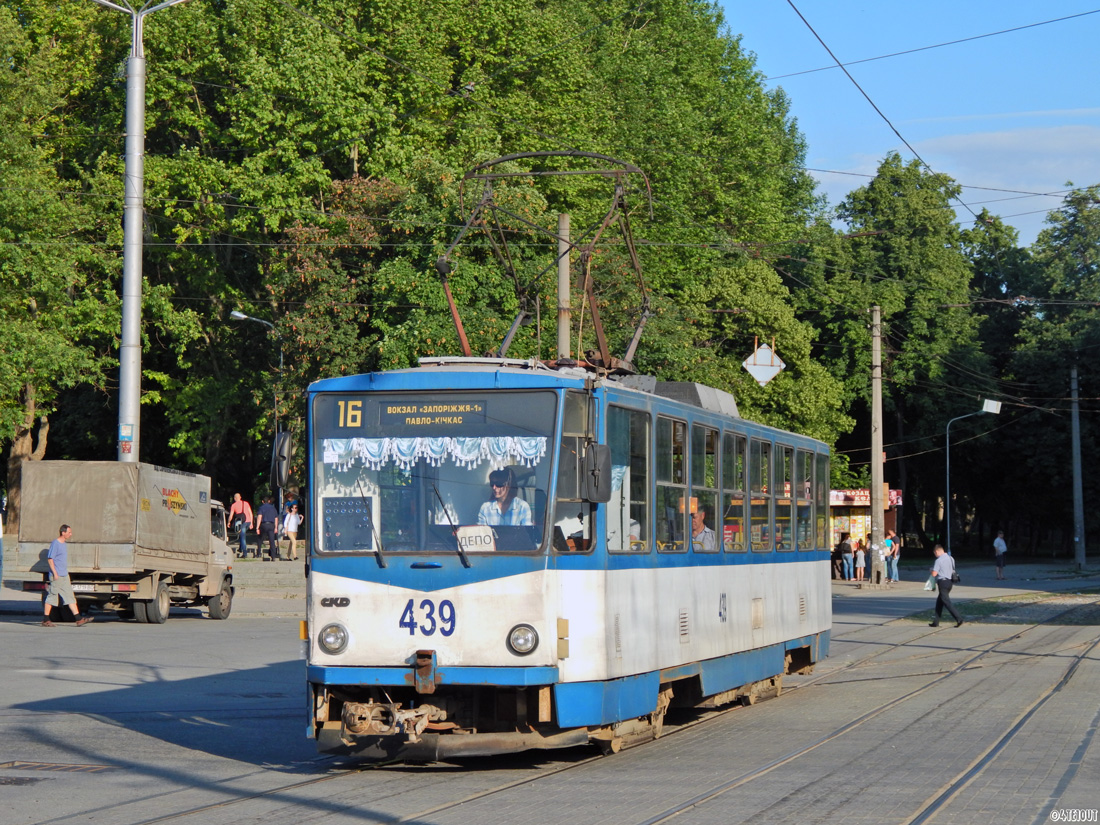 Запорожье, Tatra T6B5SU № 439