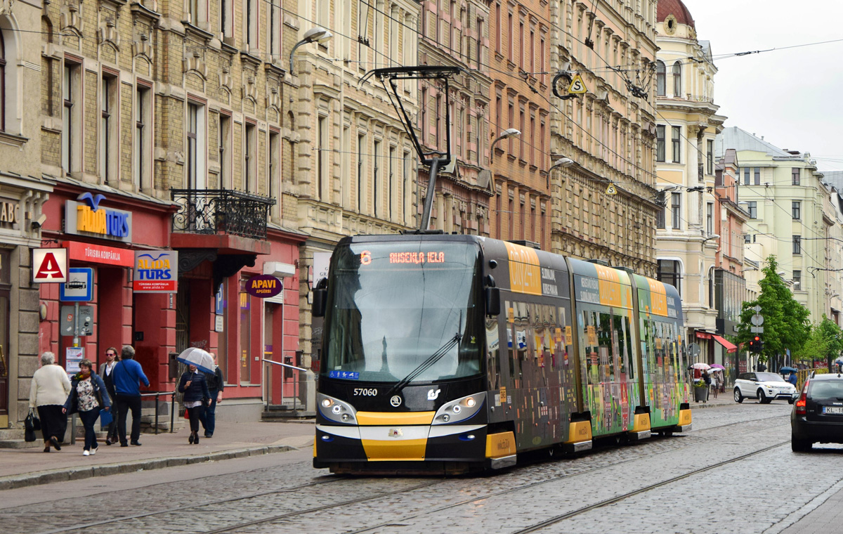 Рига, Škoda 15T ForCity Alfa Riga № 57060