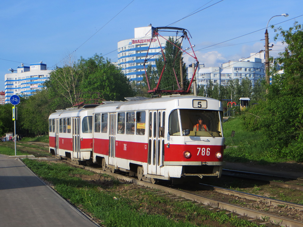 Самара, Tatra T3SU № 786