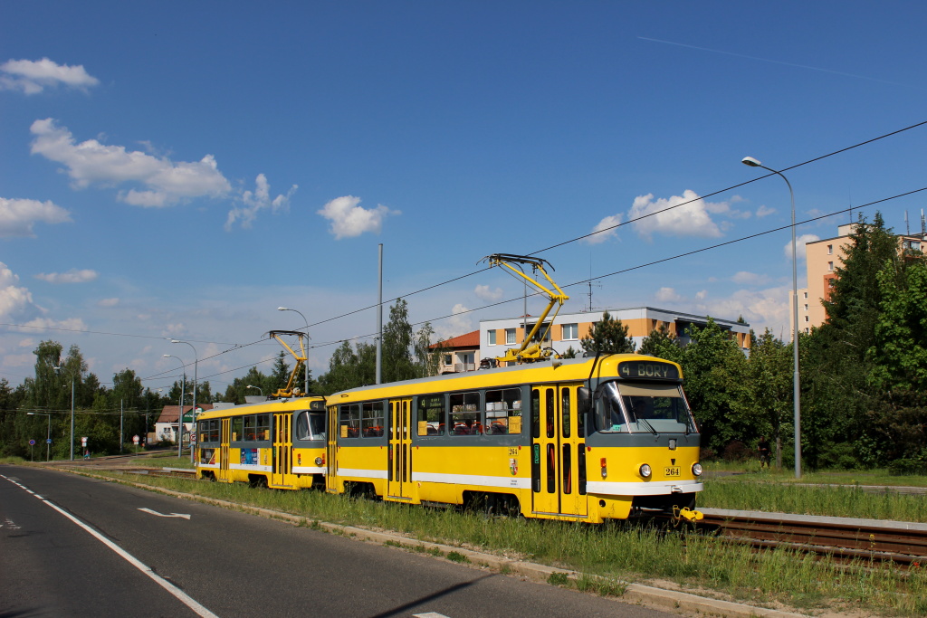 Пльзень, Tatra T3R.P № 264