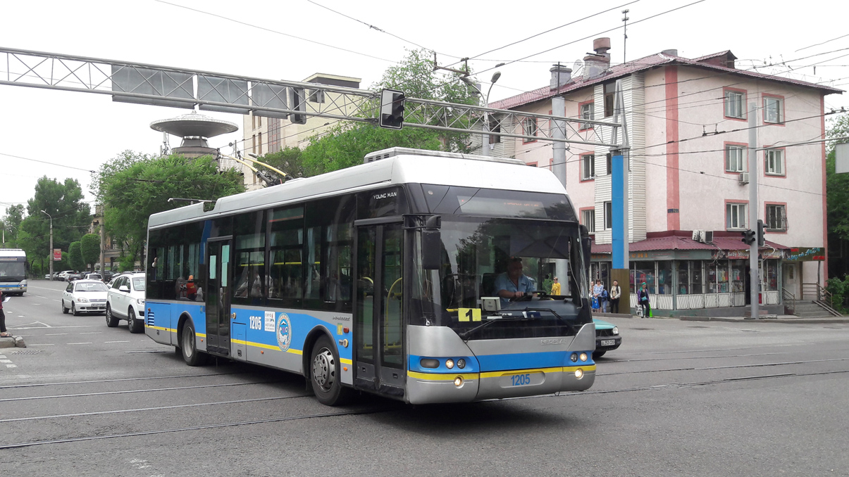 Алматы, YoungMan JNP6120GDZ (Neoplan Kazakhstan) № 1205 Алматы, YoungMan JNP6120GDZ (Neoplan Kazakhstan) № 1205