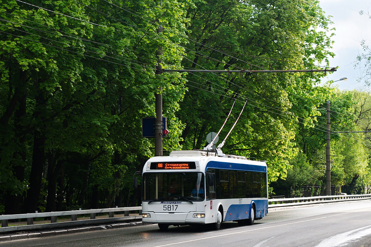 Москва, СВАРЗ-6235.01 (БКМ 32100М) № 5817