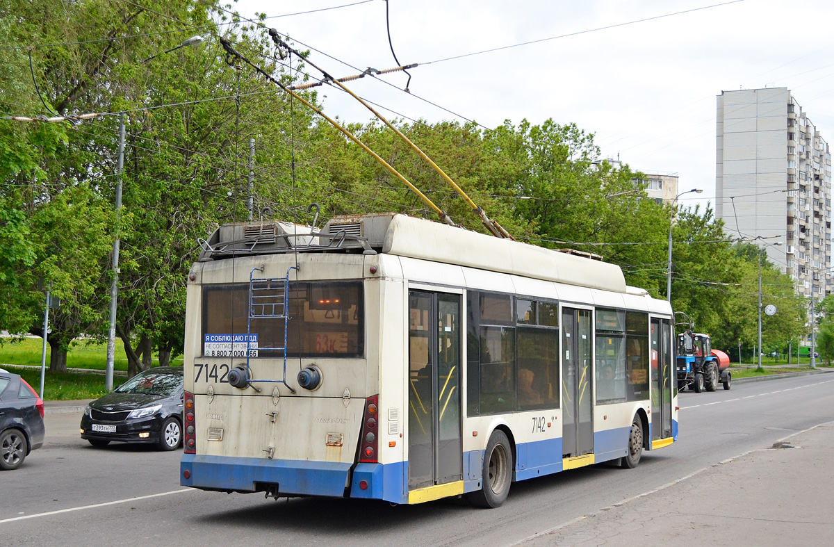 Москва, Тролза-5265.00 «Мегаполис» № 7142