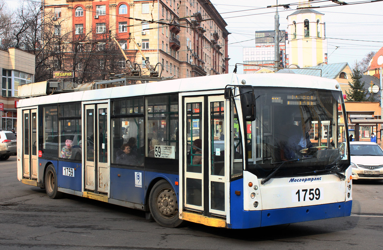 Москва, Тролза-5265.00 «Мегаполис» № 1759