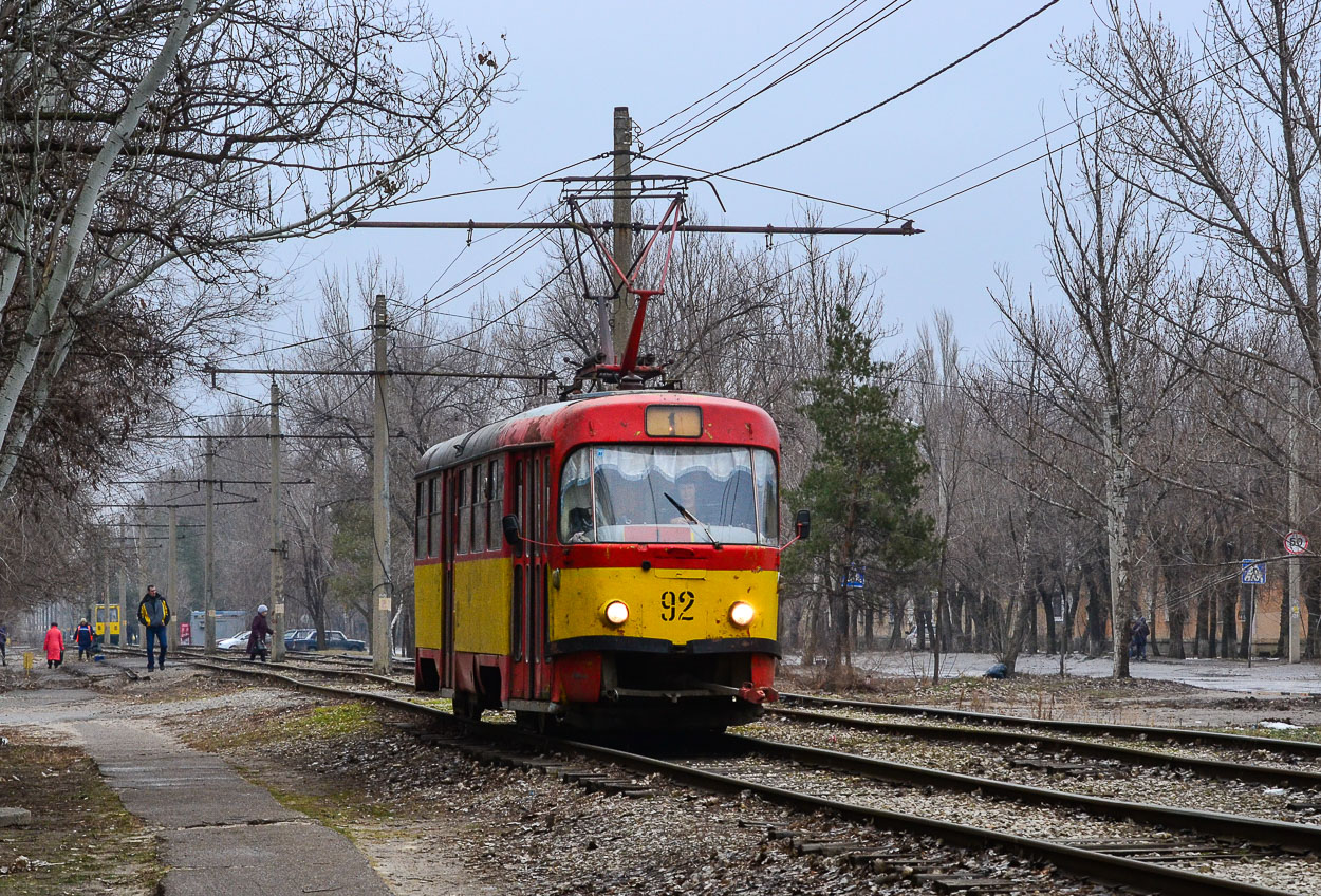 Волжский, Tatra T3SU № 92