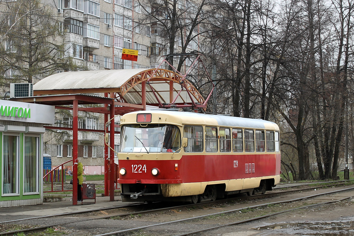 Ижевск, Tatra T3K № 1224