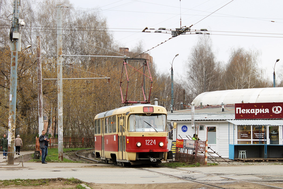 Ижевск, Tatra T3K № 1224