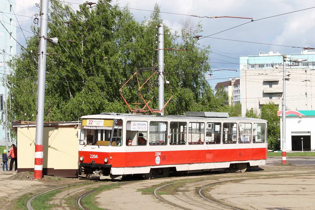 Ульяновск, Tatra T6B5SU № 2204