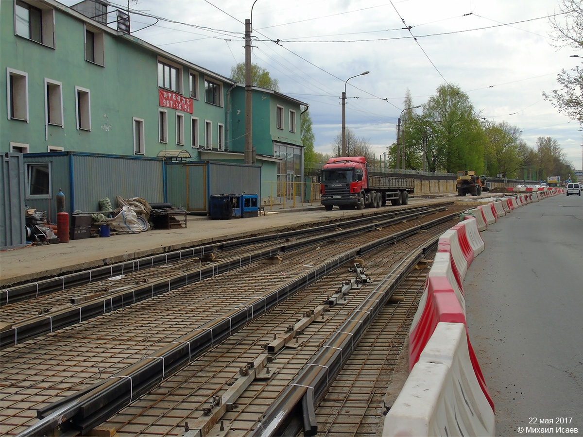 Sankt Petersburg — Track repairs
