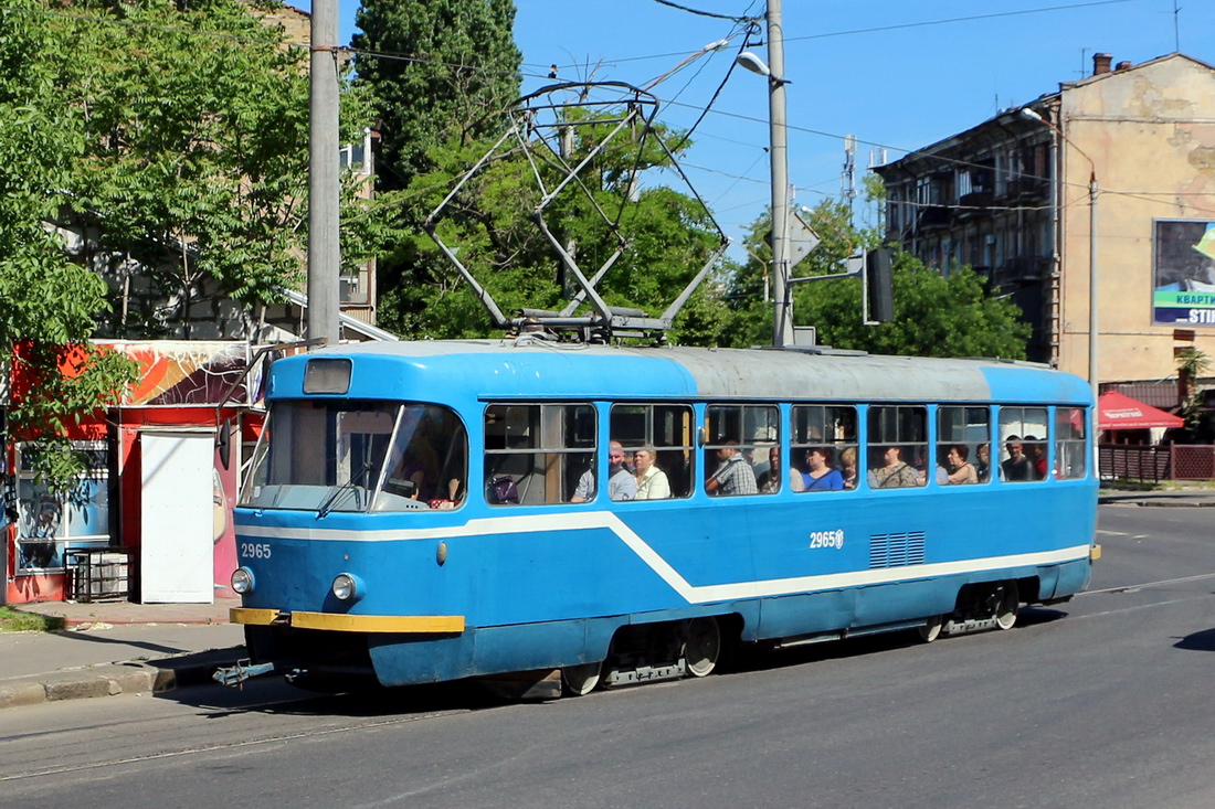 Одесса, Tatra T3R.P № 2965