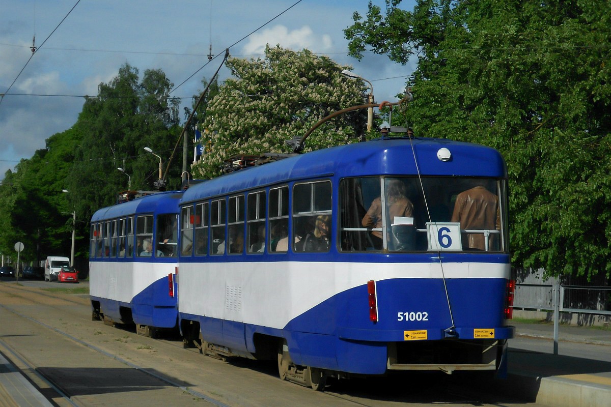 Рига, Tatra T3A № 51002
