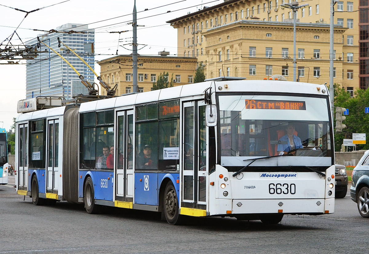 Moskau, Trolza-6206.01 “Megapolis” Nr. 6630