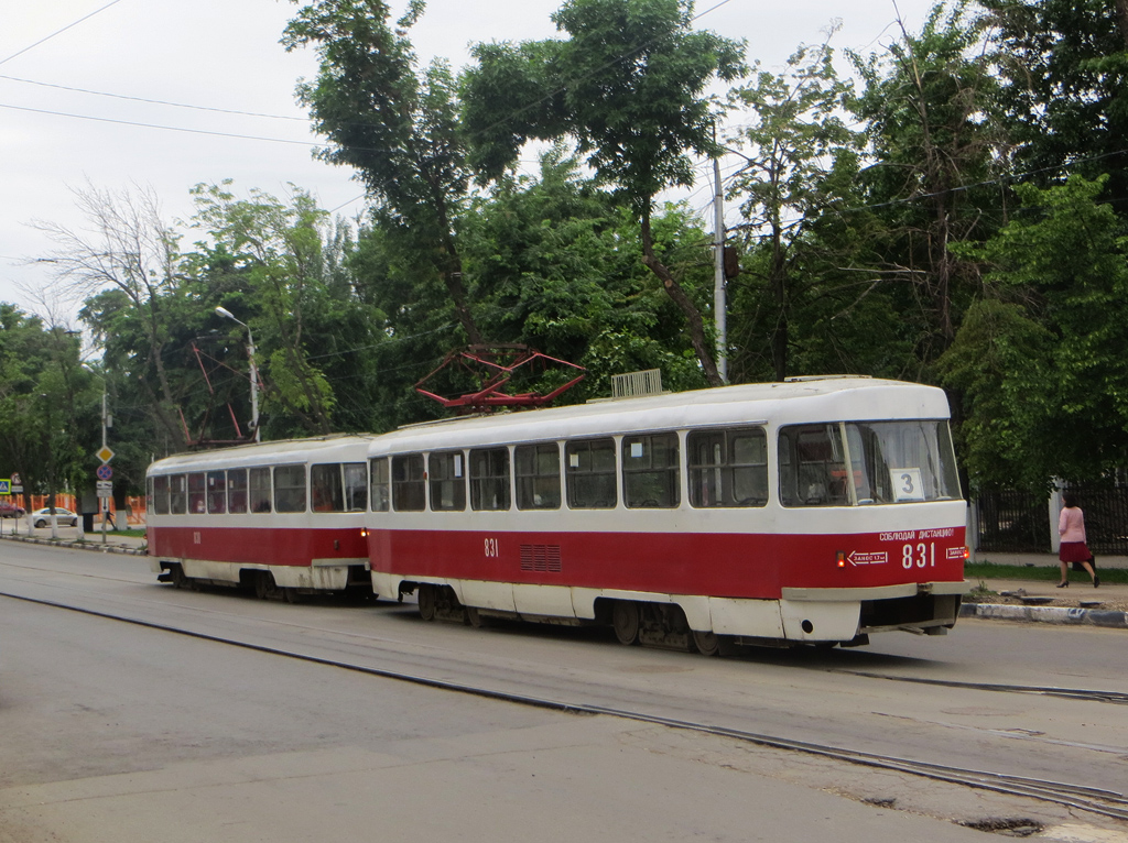 Samara, Tatra T3SU Nr 831