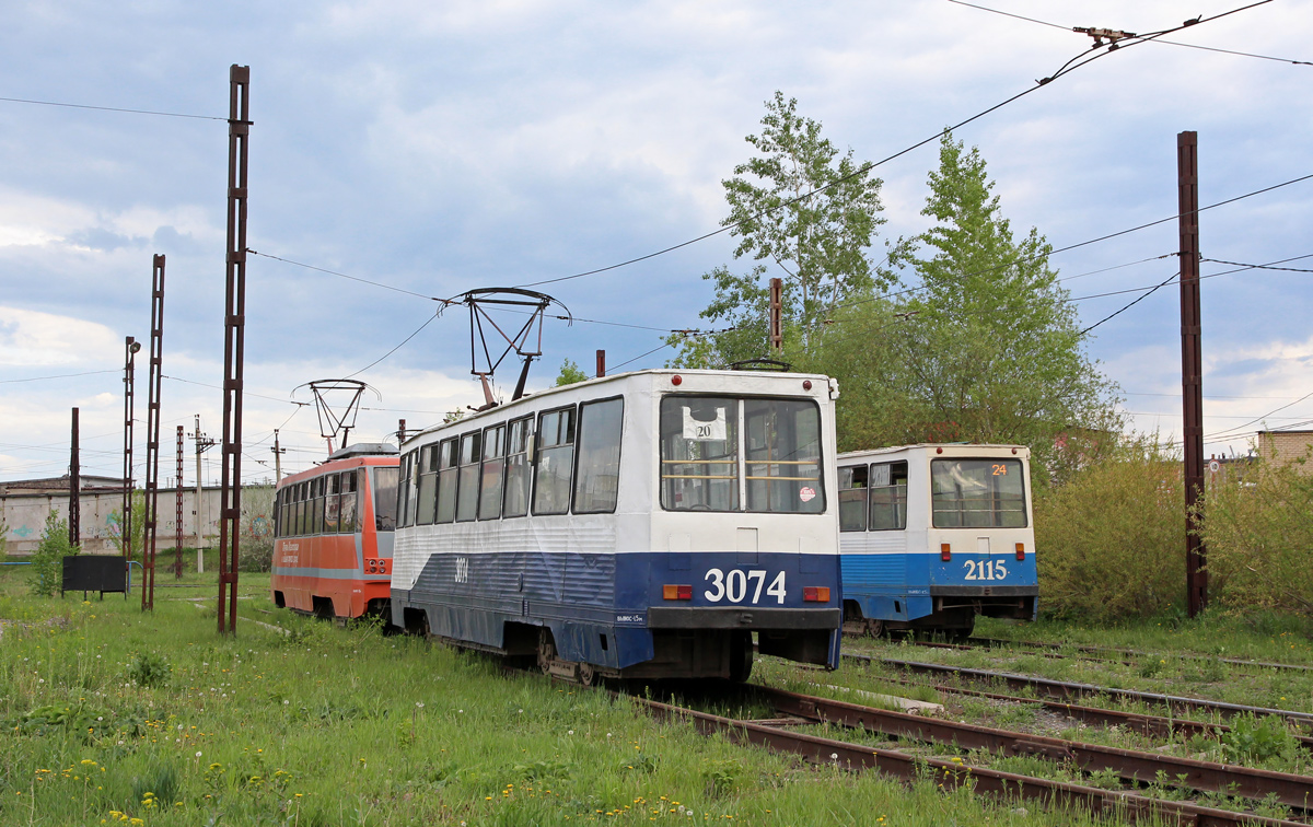 Магнитогорск, 71-605 (КТМ-5М3) № 3074