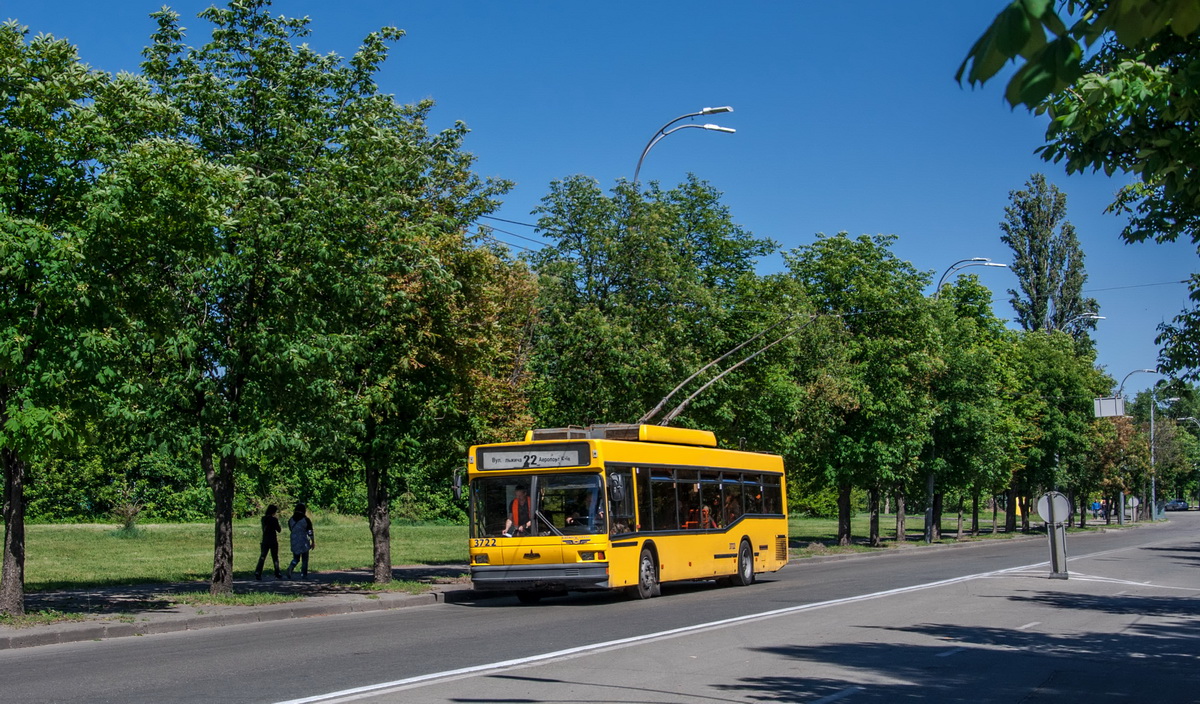 Киев, МАЗ-ЭТОН Т103 № 3722