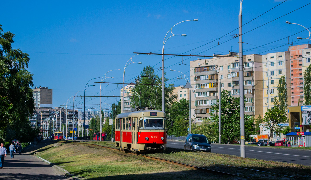 Kiev, Tatra T3SU Nr. 5851