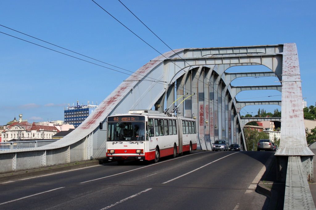 Усти-над-Лабем, Škoda 15Tr13/6M № 566