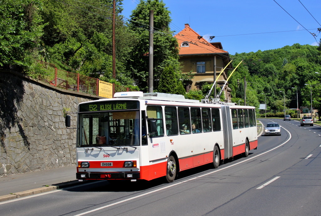 Усти-над-Лабем, Škoda 15Tr13/6M № 560
