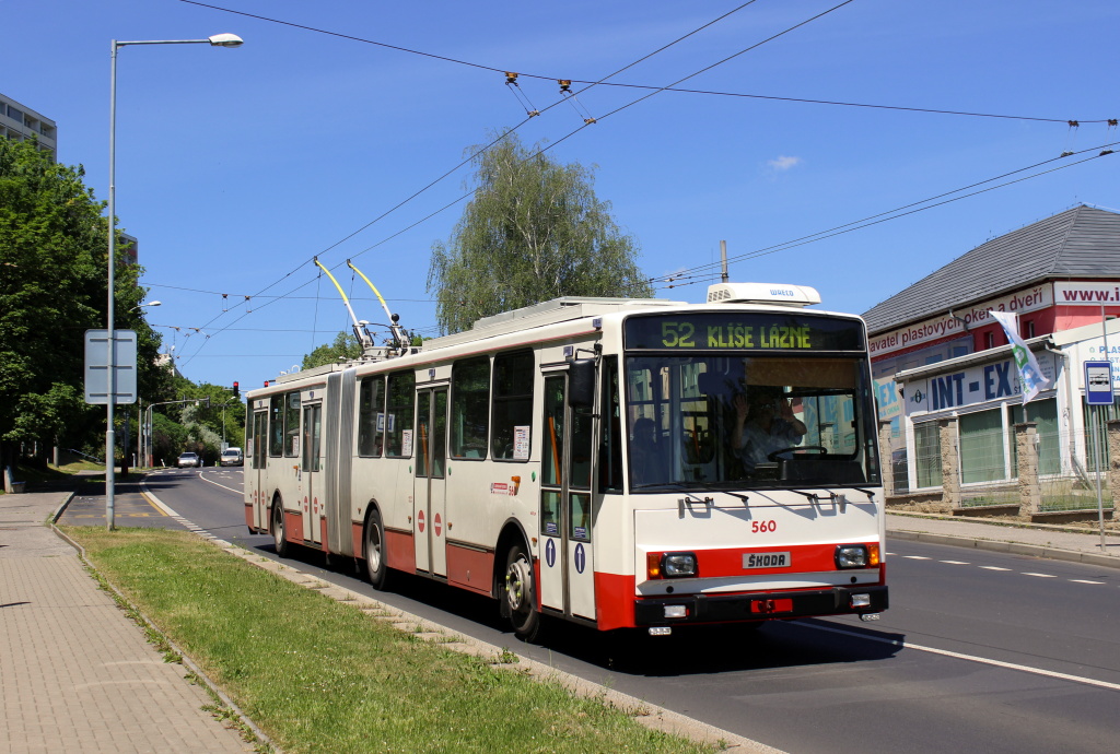 Усти-над-Лабем, Škoda 15Tr13/6M № 560