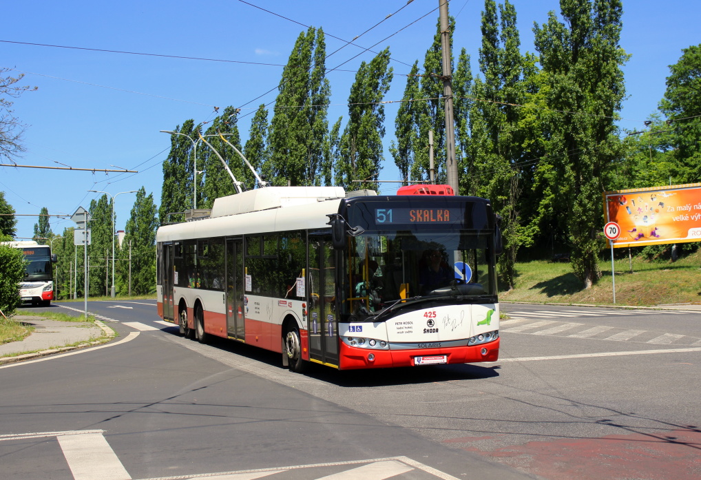 Усти-над-Лабем, Škoda 28Tr Solaris III № 425 Усти-над-Лабем, Škoda 28Tr Solaris III № 425