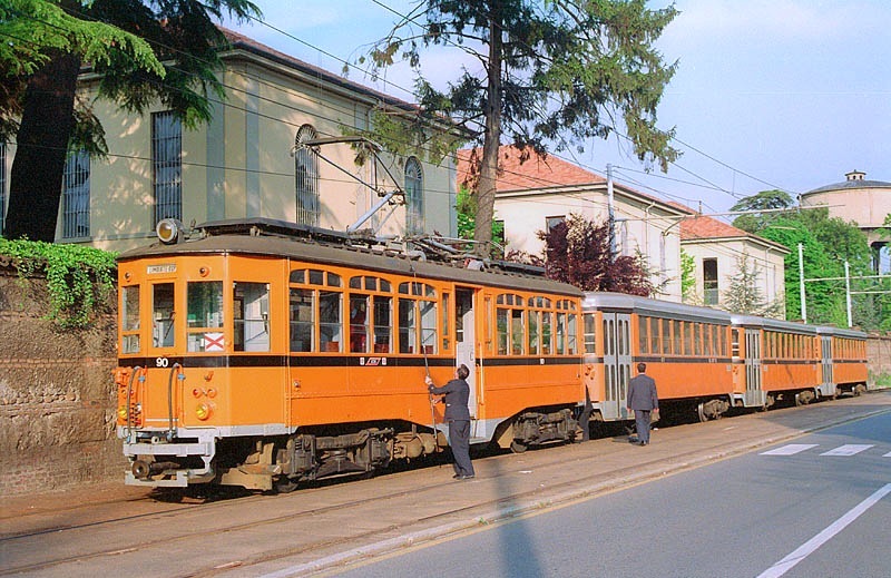 Милан, ATM series "Reggio Emilia" № 90; Милан — Интерурбан Milano — Limbiate
