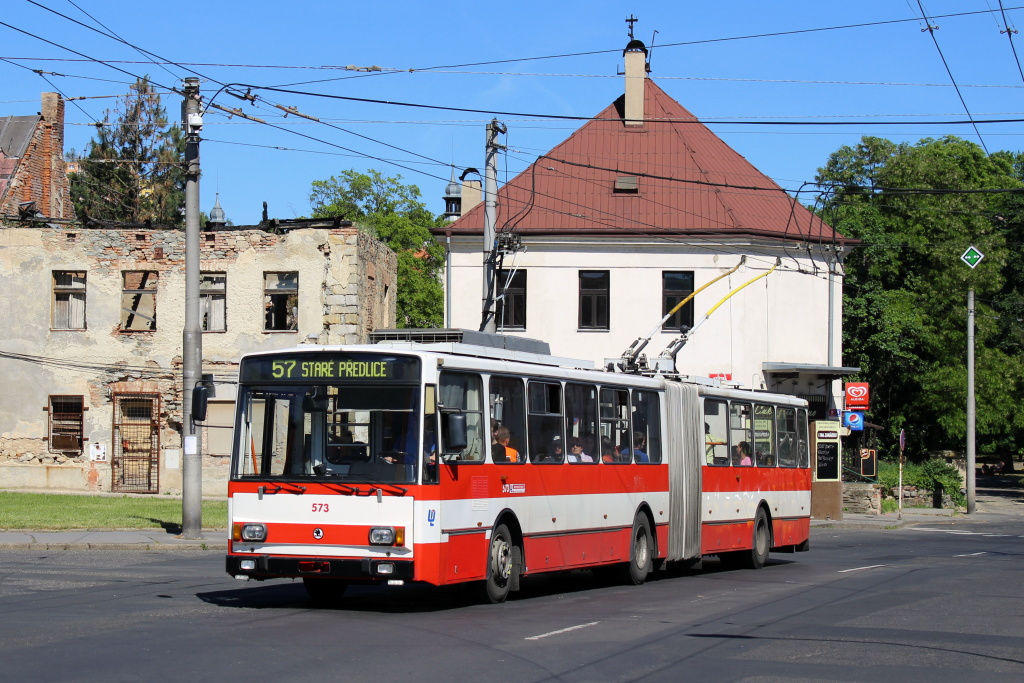 Усти-над-Лабем, Škoda 15Tr13/6M № 573