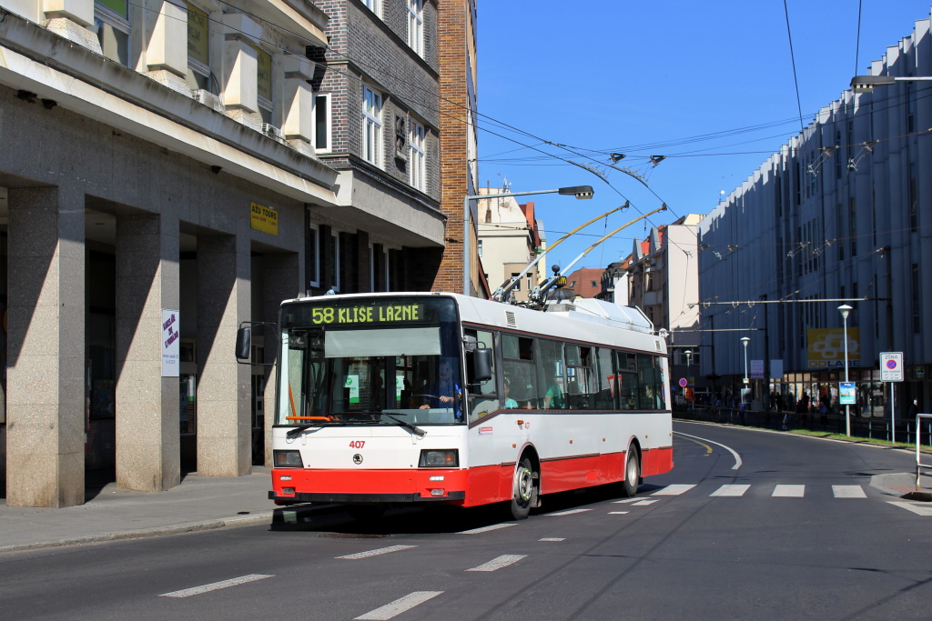 Ústí nad Labem, Škoda 21TrAC № 407