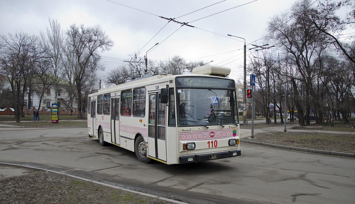 Запорожье, Škoda 14TrM № 110