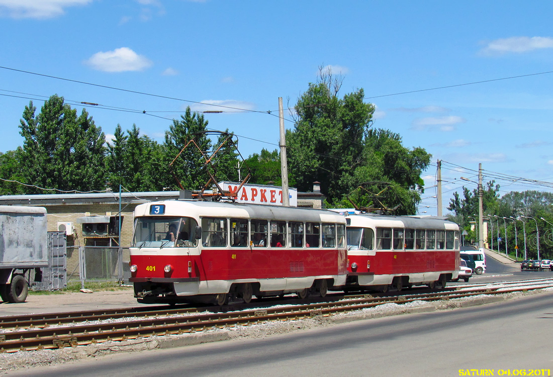 Харьков, Tatra T3SUCS № 401