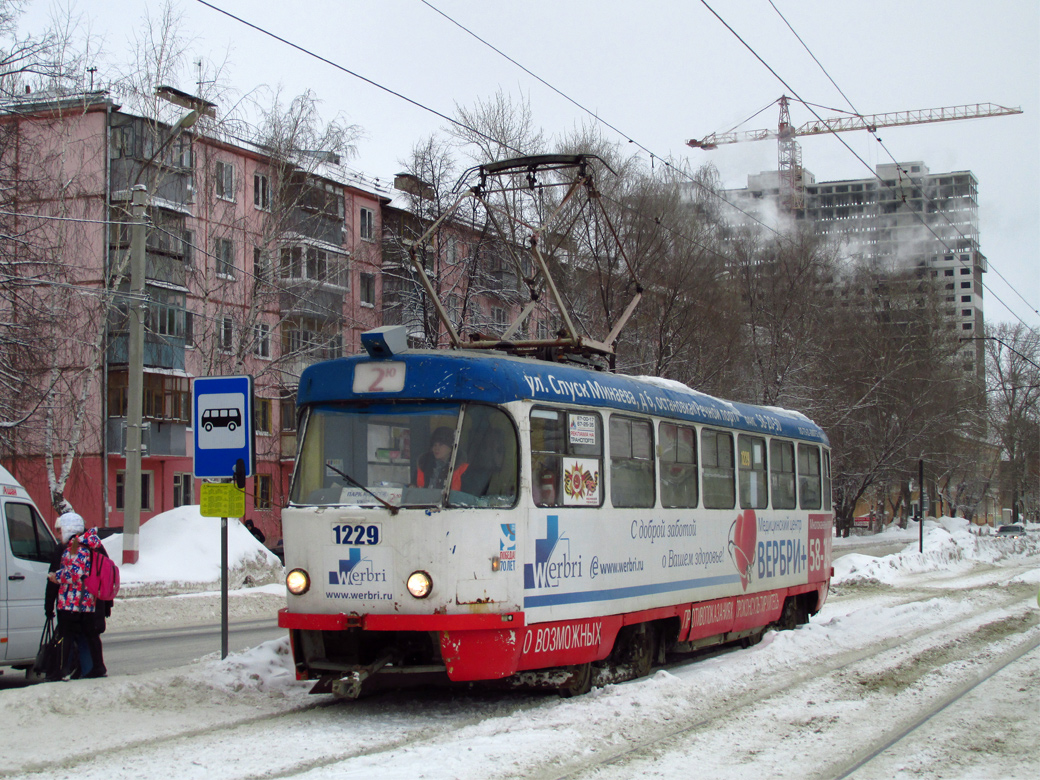 Ульяновск, Tatra T3SU № 1229
