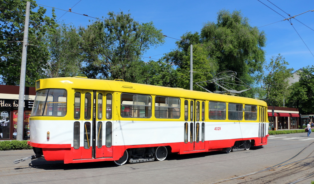 Одесса, Tatra T3R.P № 4029