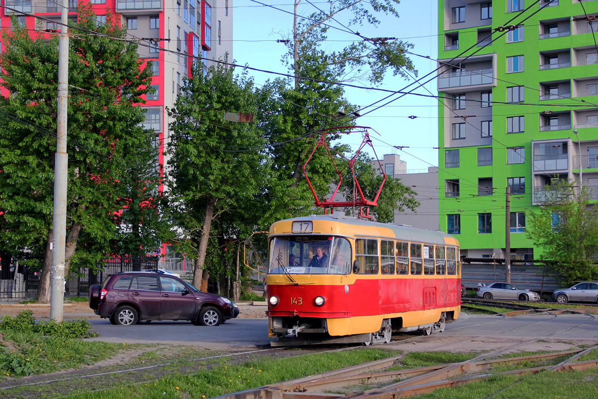 Екатеринбург, Tatra T3SU № 143