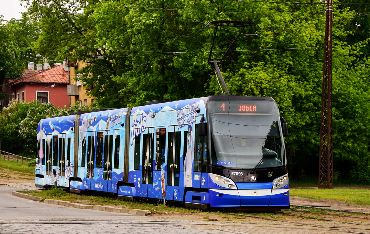 Рига, Škoda 15T ForCity Alfa Riga № 57093