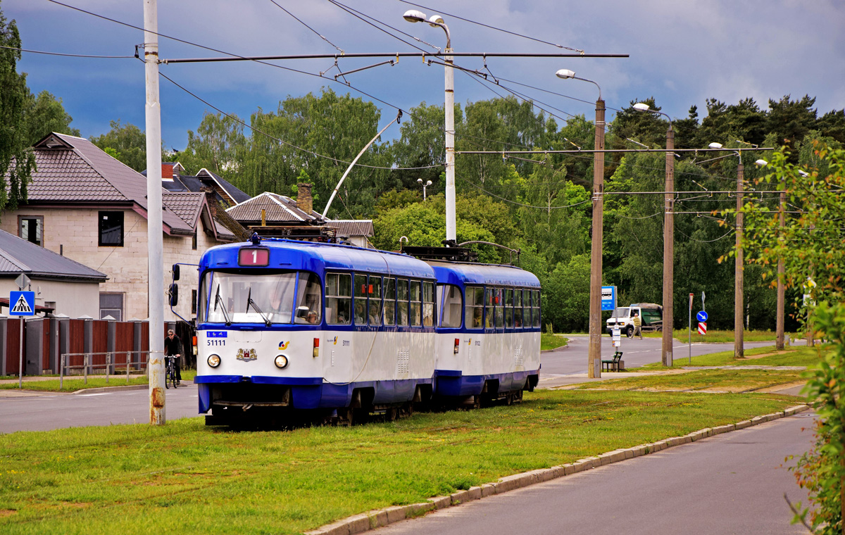 Рига, Tatra T3A № 51111