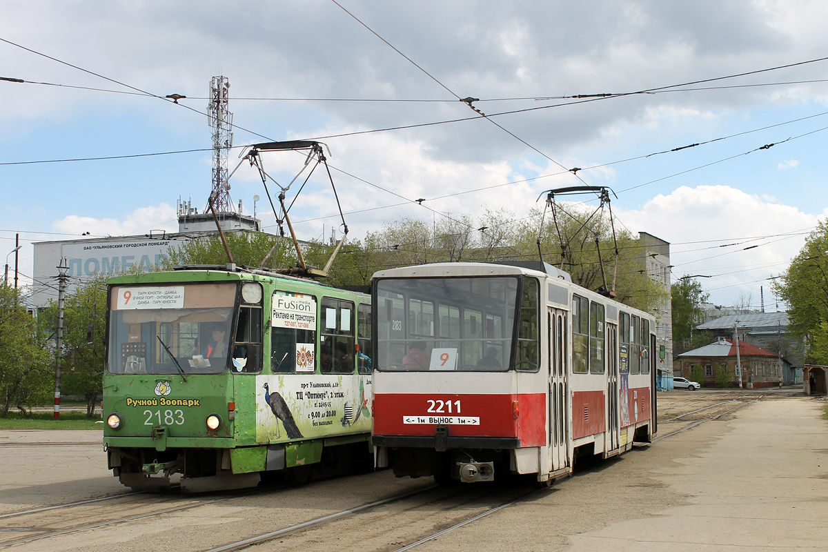 Ulyanovsk, Tatra T6B5SU Nr. 2211