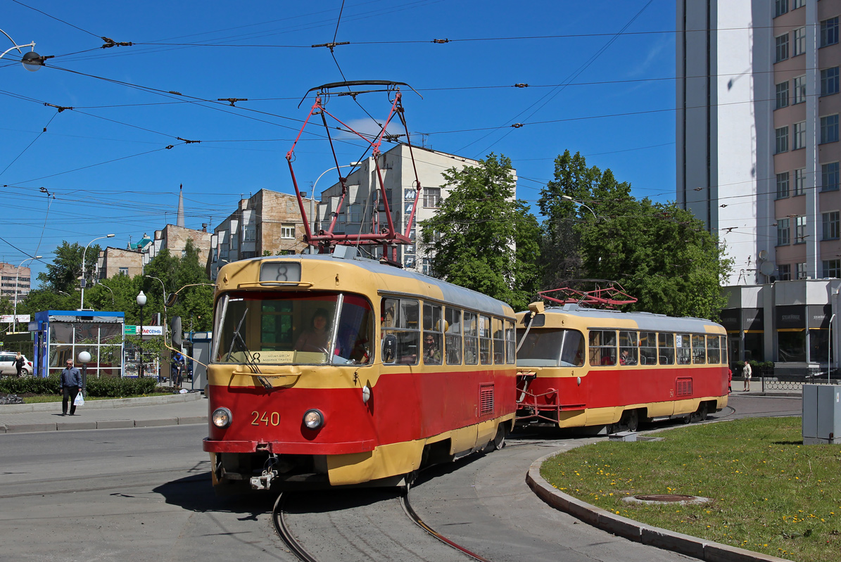 Yekaterinburg, Tatra T3SU Nr. 240