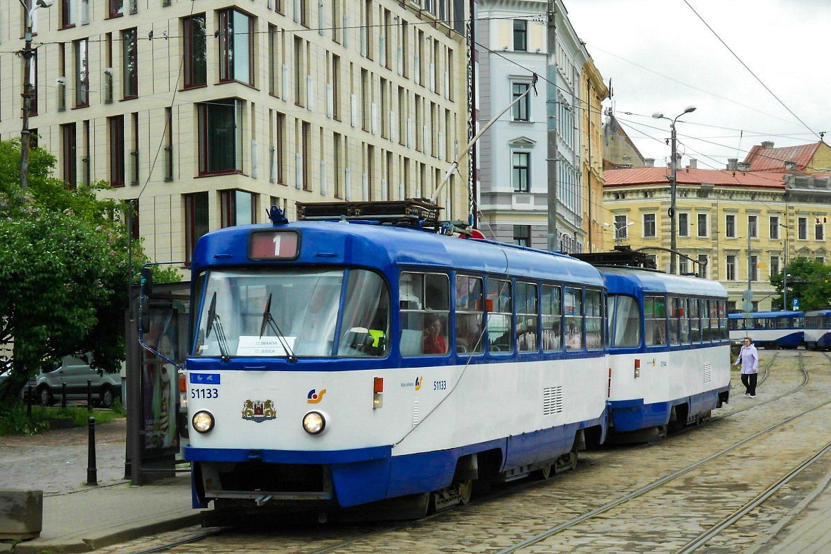 Рига, Tatra T3A № 51133