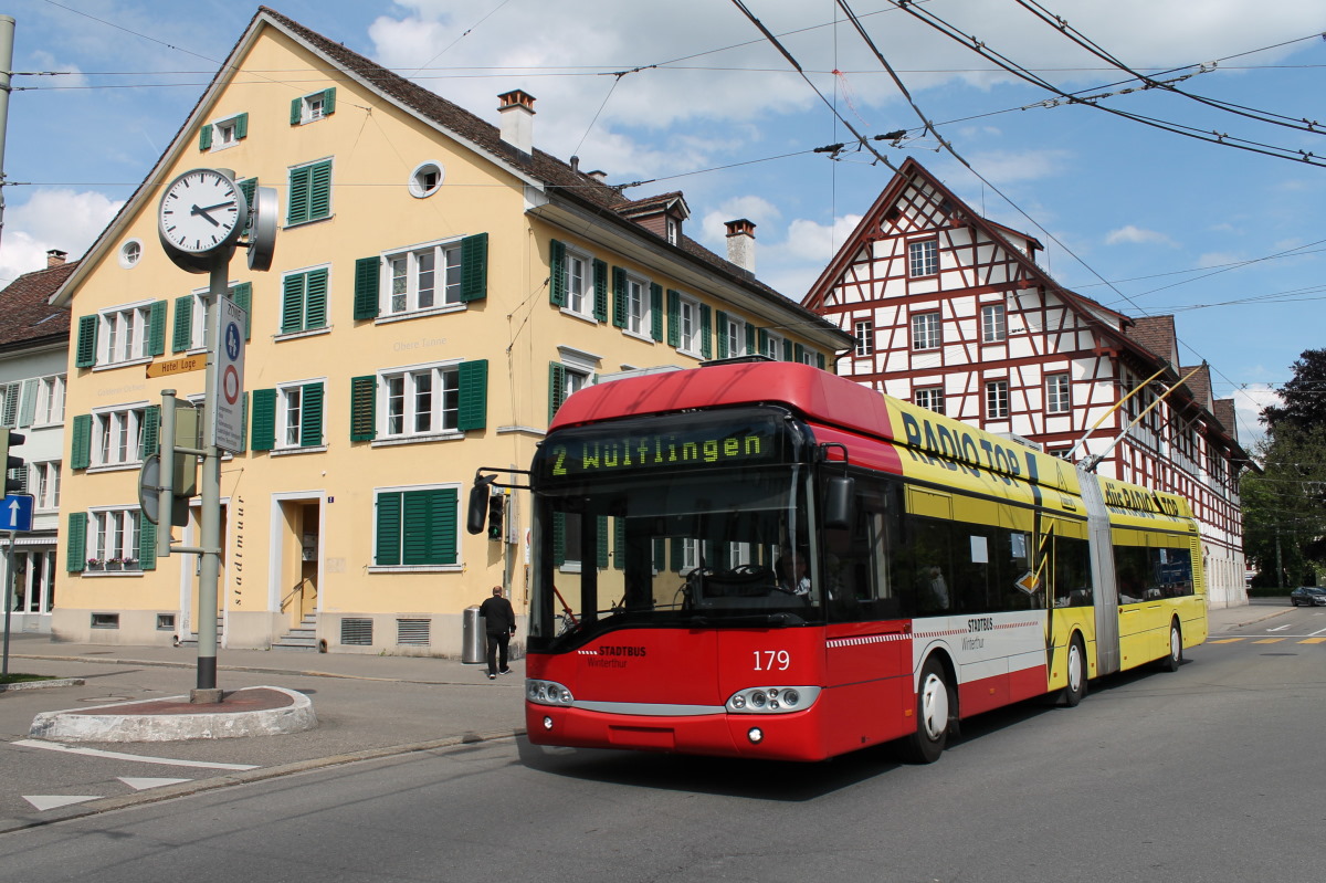 Винтертур, Solaris Trollino II 18 AC № 179