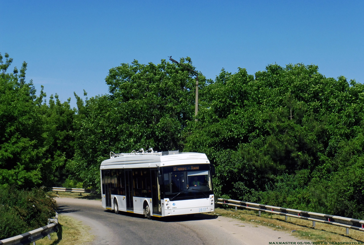Крымский троллейбус, Тролза-5265.03 «Мегаполис» № 2817; Крымский троллейбус — Движение троллейбусов без КС (автономный ход)
