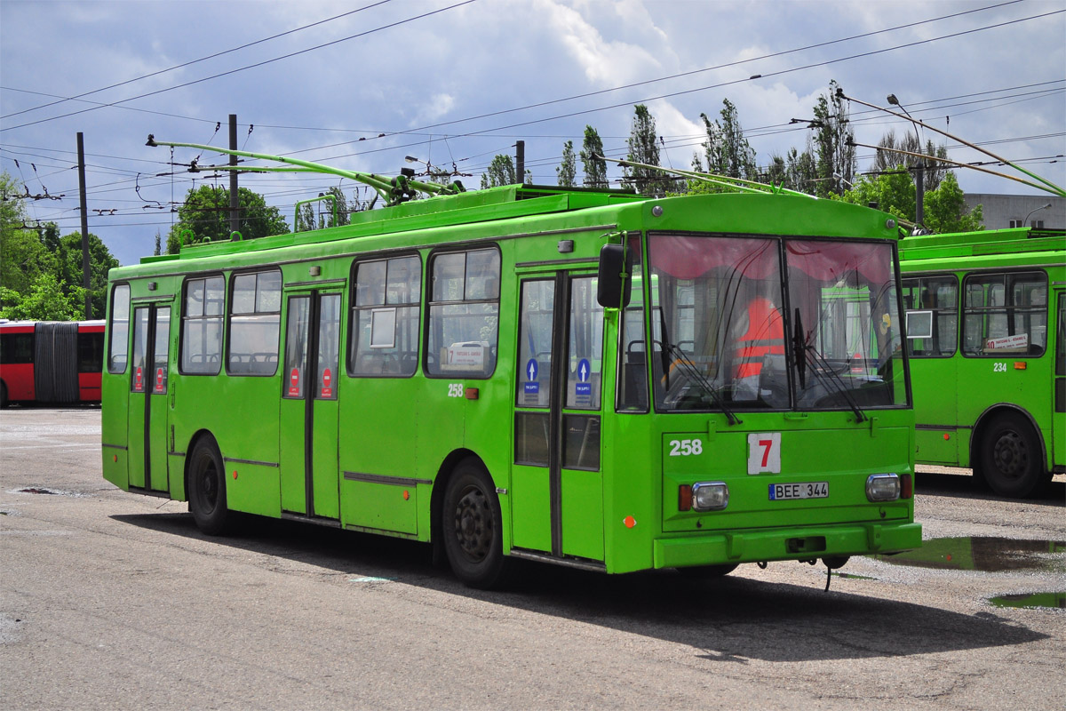 Каунас, Škoda 14Tr02 № 258
