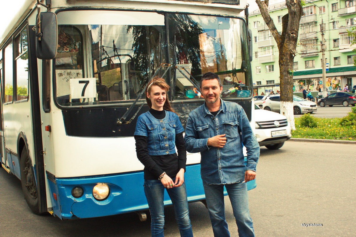 Владимир, ЗиУ-682Г-016.04 № 256; Работники электротранспорта