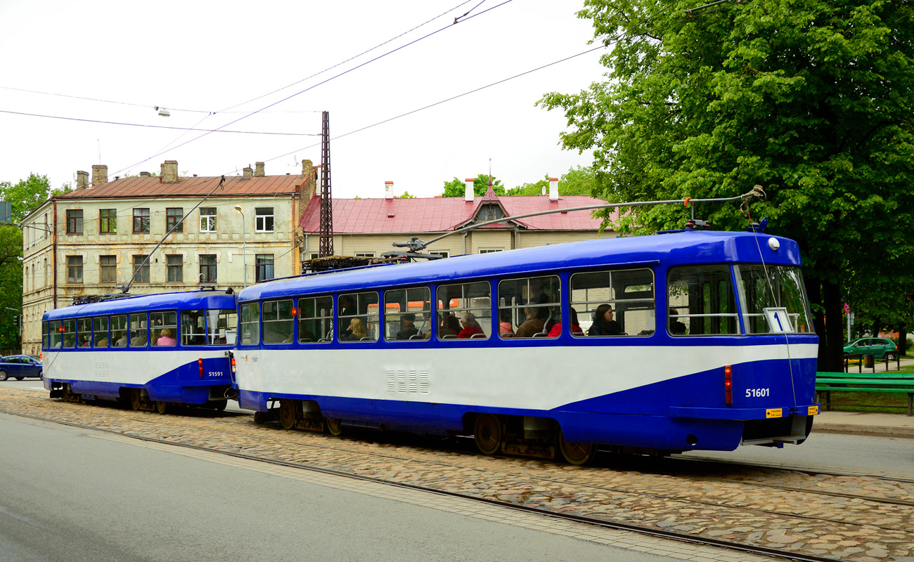 Рига, Tatra T3A № 51601