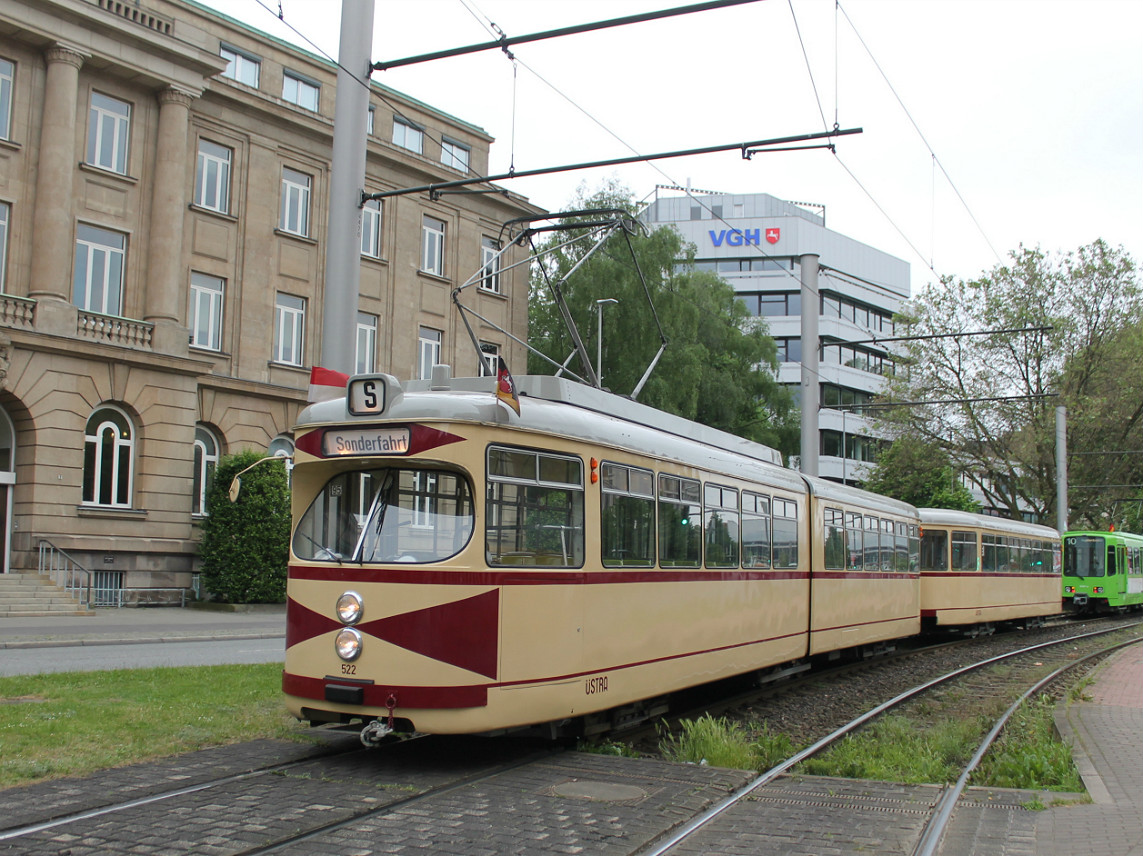 Hannover, Duewag GT6 — 522 Hannover, Duewag GT6 — 522