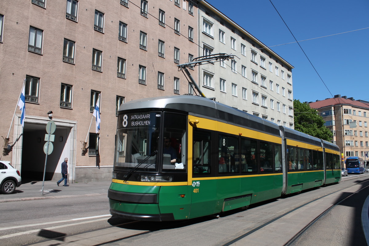 Хельсинки — Эспоо, Transtech Artic MLRV01 № 401