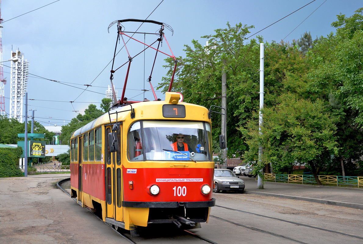 Краснодар, Tatra T3SU № 100